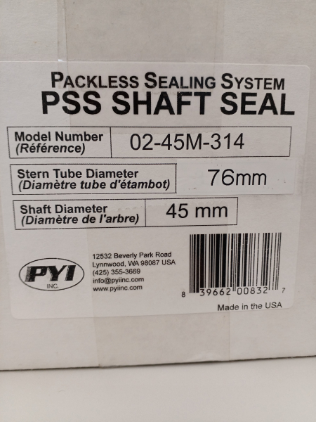 PYI PSS SHAFT SEAL