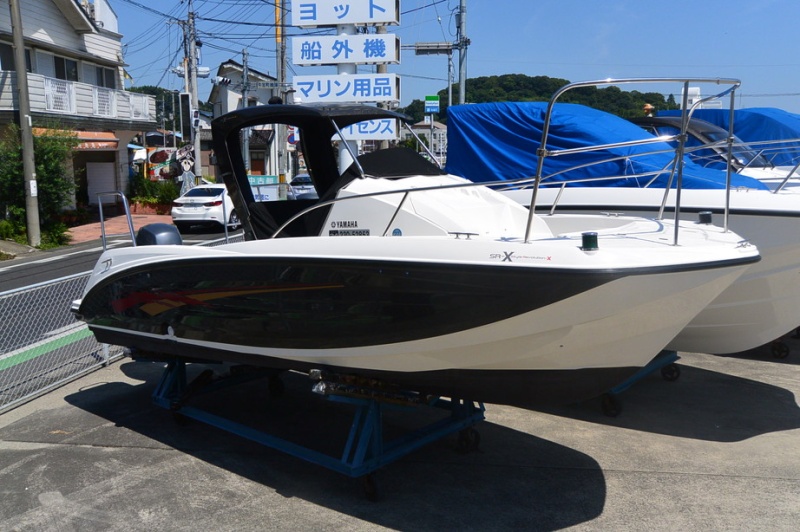 ヤマハ SR-X F115AETX （ガンメタカラー） 中古艇 株式会社ナスボート牛窓マリーナhttp://www.nasu-boat.com