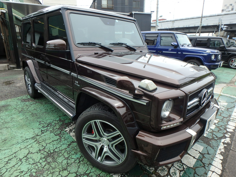 AMG Gクラス G63designエクスクルーシブPKG  ディーラー車　designミスティックブラウン