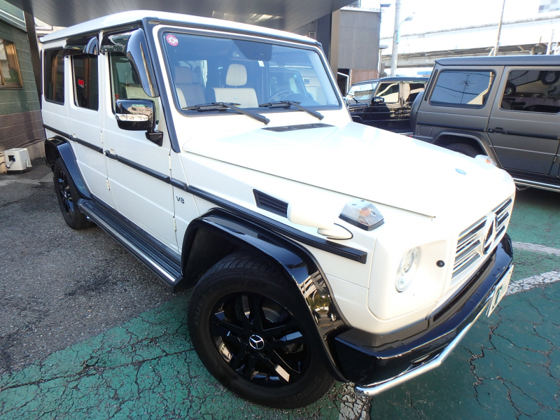 メルセデスベンツ Gクラス G550L EDITION SELECT 特別仕様車　ディーラー車　designoミスティクホワイトⅡ