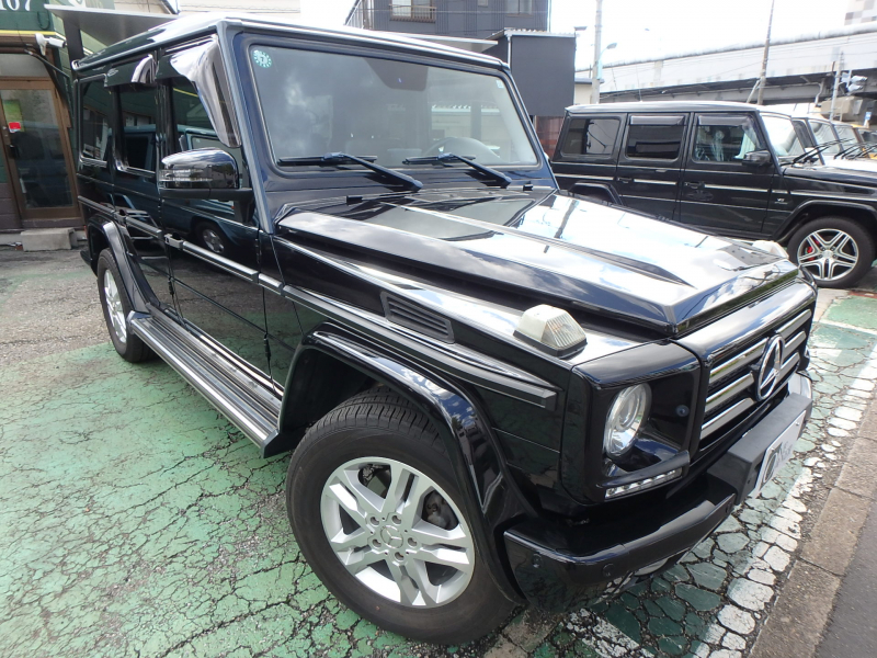 メルセデスベンツ Gクラス G350BlueTEC　新車並行　左ハンドル　オブシディアンブラック