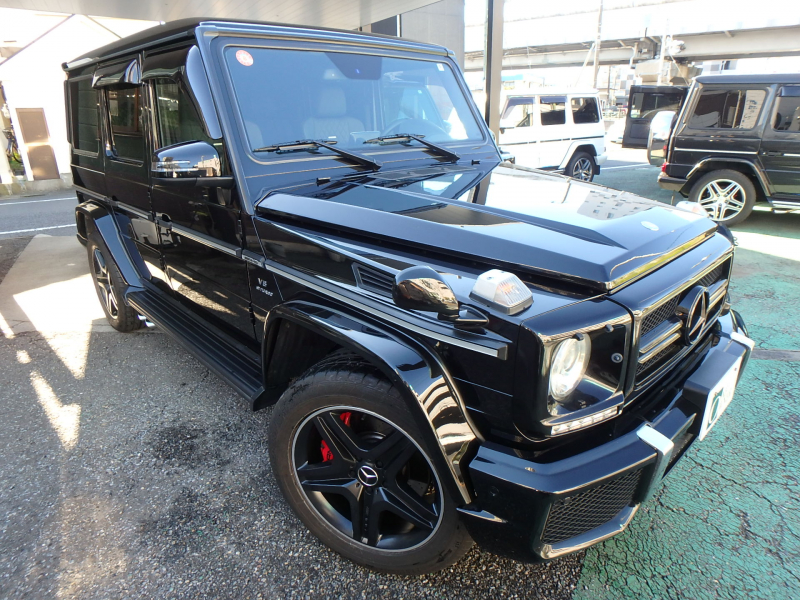 AMG Gクラス G63designoエクスクルーシブPKG　ディーラー車 オブシディアンブラック