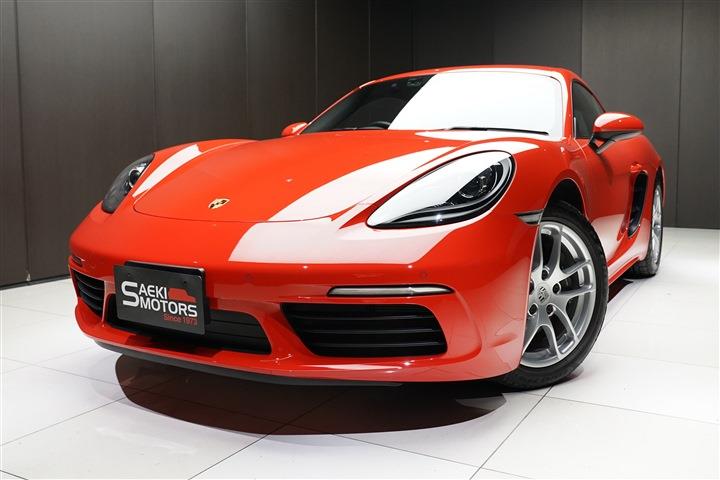 ポルシェ 718 ケイマン 2018年ﾓﾃﾞﾙ 718ｹｲﾏﾝ 6MT RHD 18ｲﾝﾁAW ｶｰｽﾞﾚｯﾄﾞ