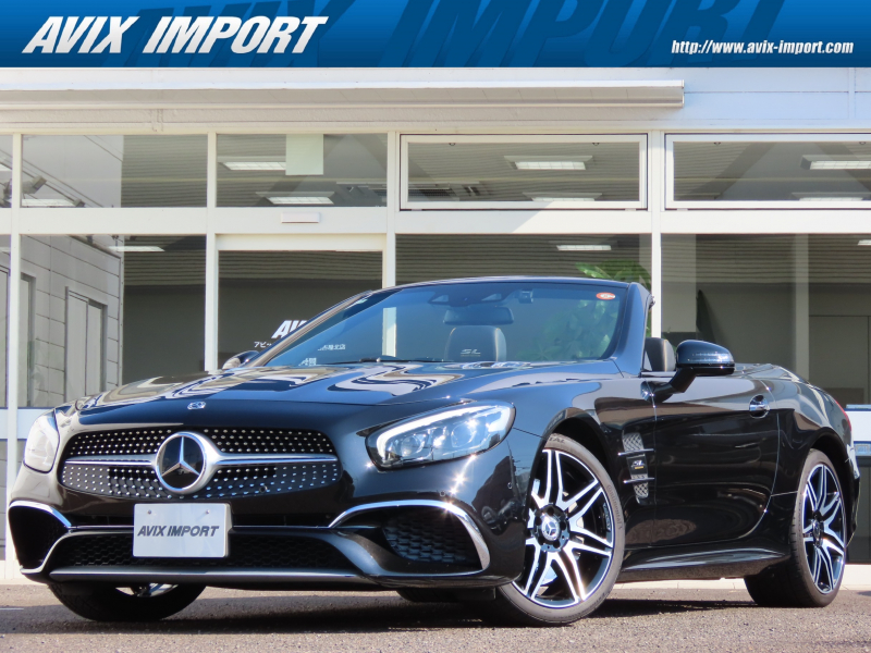 メルセデスベンツ SLクラス SL400 ｸﾞﾗﾝﾄﾞｴﾃﾞｨｼｮﾝ 右H 専用黒茶革 ABCｻｽ ﾏｼﾞｯｸｽｶｲﾊﾞﾘｵﾙｰﾌ ﾊﾟﾜｰｼｰﾄ ｼｰﾄﾋｰﾀｰ ｴｱｽｶｰﾌ ﾍﾞﾝﾁﾚｰｼｮﾝ harman/kardon ﾅﾋﾞ TV Bｶﾒﾗ ACC LKA ｽﾃｱﾘﾝｸﾞｱｼｽﾄ LEDﾗｲﾄ 専用19AW 禁煙