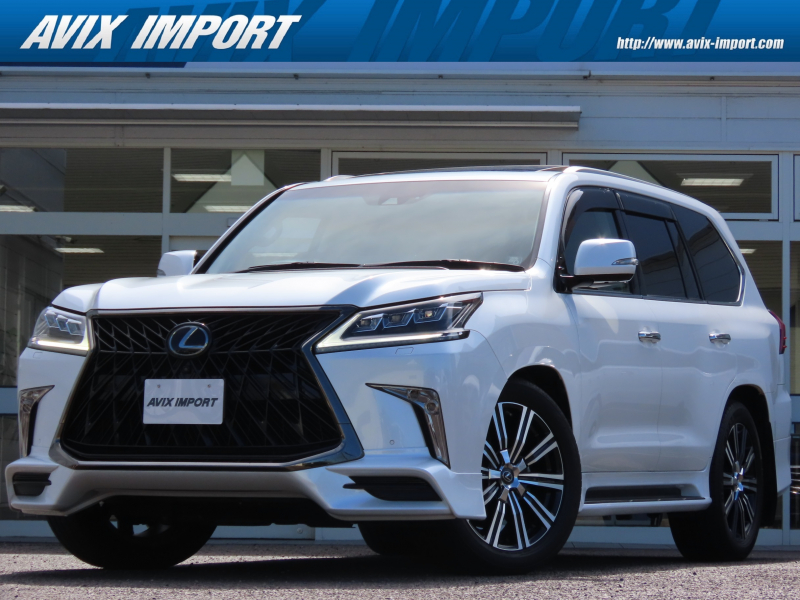 レクサス LX LX570 TRD製Fｴｱﾛ&ｸﾞﾘﾙ/ﾓﾃﾞﾘｽﾀRｴｱﾛ&ﾏﾌﾗｰ ﾘｱｴﾝﾀｰﾃｲﾒﾝﾄ SR 黒革 ﾌﾟﾘｸﾗ ACC LDA BSM ﾊﾟﾜｰｼｰﾄ ﾋｰﾀｰ ﾍﾞﾝﾁﾚｰﾀｰ ﾊﾟﾜｰﾄﾗﾝｸ ﾅﾋﾞ TV 全周ｶﾒﾗ ｸﾘｱﾗﾝｽｿﾅｰ 3眼LEDﾗｲﾄ OP21AW 禁煙