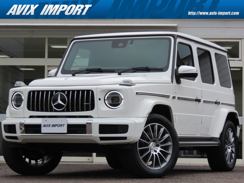 メルセデスベンツ Gクラス G350d AMGﾗｲﾝ LUX-PKG ｱﾀﾞﾌﾟﾃｨﾌﾞﾀﾞﾝﾋﾟﾝｸﾞｻｽﾍﾟﾝｼｮﾝ SR G63ﾀｲﾌﾟｸﾞﾘﾙ ｻｳﾝﾄﾞﾏﾌﾗｰ 黒革 全席ｼｰﾄﾋｰﾀ-  ﾅﾋﾞ TV 360°ｶﾒﾗ&PTS Burmester ﾚｰﾀﾞｰｾｰﾌﾃｨPKG ACC LEDﾍｯﾄﾞﾗｲﾄ 純正20ｲﾝﾁAW 禁煙