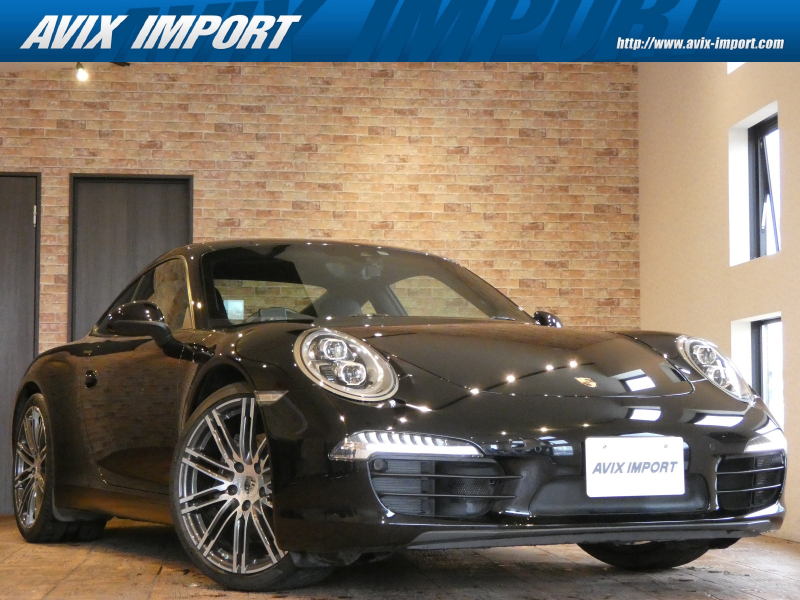 ポルシェ 911(Type991.1) 911ｶﾚﾗ PDK ﾌﾞﾗｯｸｴﾃﾞｨｼｮﾝ 特別限定車 右H ｽﾎﾟｰﾂｸﾛﾉPKG ｽﾎﾟｰﾂｴｸﾞｿﾞｰｽﾄ PDLS付LEDﾍｯﾄﾞﾗｲﾄ 黒革 SDﾅﾋﾞ TV Bｶﾒﾗ BOSE ｼｰﾄﾋｰﾀｰ 911ﾀｰﾎﾞ21AW