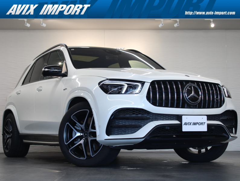 AMG GLE GLE53 4MATIC+ ISG搭載 ﾊﾟﾉﾗﾏR ｲﾝﾃﾘｱｶｰﾎﾞﾝP 黒革 全席ｼｰﾄﾋｰﾀｰ ﾍﾞﾝﾁﾚｰﾀｰ  MBUX 純正ﾅﾋﾞ地ﾃﾞｼﾞ全周ｶﾒﾗ ﾚｰﾀﾞｰｾｰﾌﾃｨ HUD ｷｰﾚｽｺﾞｰ LEDﾗｲﾄ Burmester ﾌｯﾄﾄﾗﾝｸｵｰﾌﾟﾅｰ 純正21AW 禁煙