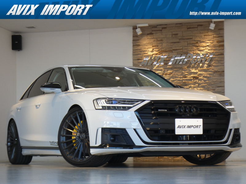 アウディ A8 ｸﾞﾗﾝﾄﾞﾂｰﾘﾝｸﾞﾘﾐﾃｯﾄﾞ 限定50台 V6直噴ﾀｰﾎﾞ MHEV ﾏﾄﾘｸｽLED ｱﾀﾞﾌﾟﾃｨﾌﾞｴｱｻｽﾍﾟﾝｼｮﾝｽﾎﾟｰﾂ ACC ALA ADA 黒ﾚｻﾞｰ 前後ｼｰﾄﾋｰﾀｰ 純正MMIﾅﾋﾞ地ﾃﾞｼﾞ全周ｶﾒﾗ ﾊﾞﾝｸﾞ&ｵﾙﾌｾﾝｻｳﾝﾄﾞ BC forged22AW 禁煙車