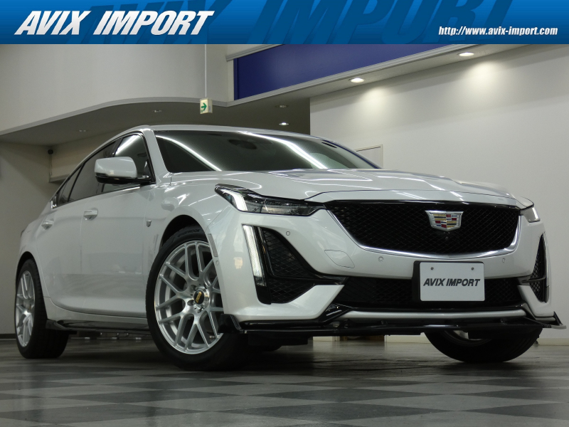 キャデラック CT5 CT5 ｽﾎﾟｰﾂ 4WD 左H正規D車 黒革 ｼｰﾄﾋｰﾀｰ&ﾍﾞﾝﾁﾚｰｼｮﾝ 社外ｸﾘｽﾀﾙｲﾝﾃﾘｱﾊﾟﾈﾙ ｱﾝﾋﾞｴﾝﾄﾗｲﾄ 純正HDDﾅﾋﾞ Boseｽﾋﾟｰｶｰ AppleCarPlay＆AndroidAuto Bｶﾒﾗ&HDｻﾗｳﾝﾄﾞﾋﾞｼﾞｮﾝ HUD ACC LCW LDW 社外19ｲﾝﾁAW 禁煙