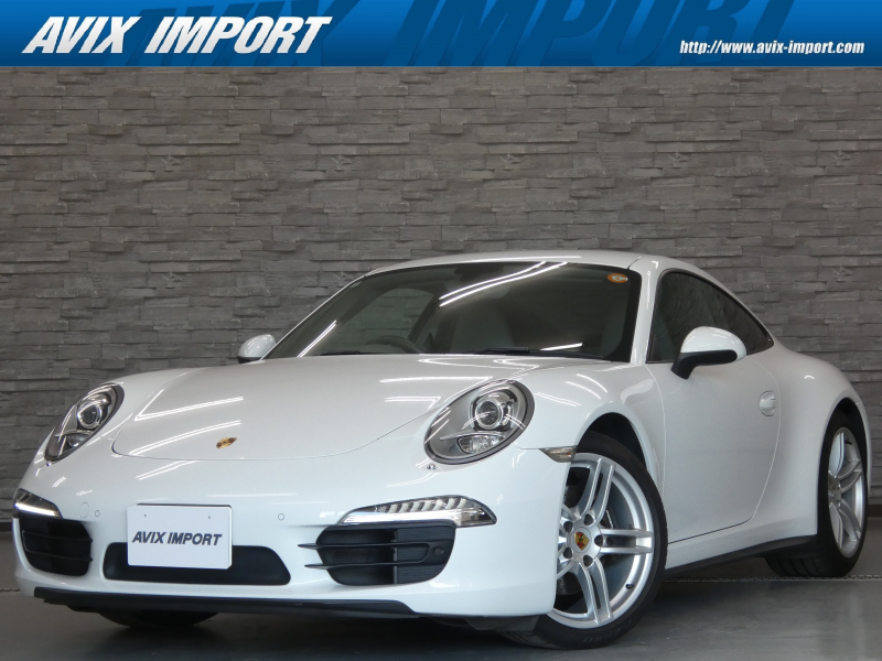 ポルシェ 911(Type991.1) ｶﾚﾗ4 右H 正規D車 7速PDK ｸﾞﾚｰ革 ｼｰﾄﾋｰﾀｰ 純正ﾅﾋﾞ地ﾃﾞｼﾞ PAS(ﾌﾛﾝﾄ＆ﾘｱ)  ｸﾙｺﾝ ﾊﾞｲｷｾﾉﾝHL ｴﾝﾄﾘｰD 電動格納ﾐﾗｰ PASM 純正19ｲﾝﾁAW
