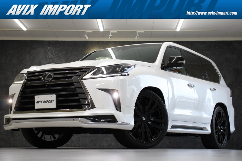 レクサス LX LX570 Black Sequence 特別仕様車 5人乗り ﾓﾃﾞﾘｽﾀｴｱﾛ 茶革 ﾑｰﾝﾙｰﾌ 純正ﾘｱｴﾝﾀ 三眼LEDﾍｯﾄﾞﾗｲﾄ 純正ﾅﾋﾞ TV 全方位ｶﾒﾗ ｸﾘｱﾗﾝｽｿﾅｰ ｼｰﾄﾋｰﾀｰ ﾍﾞﾝﾁﾚｰｼｮﾝ Lexus Safety System ﾌﾟﾘｸﾗ ACC PCS LDA BSM FORGIATO24ｲﾝﾁAW