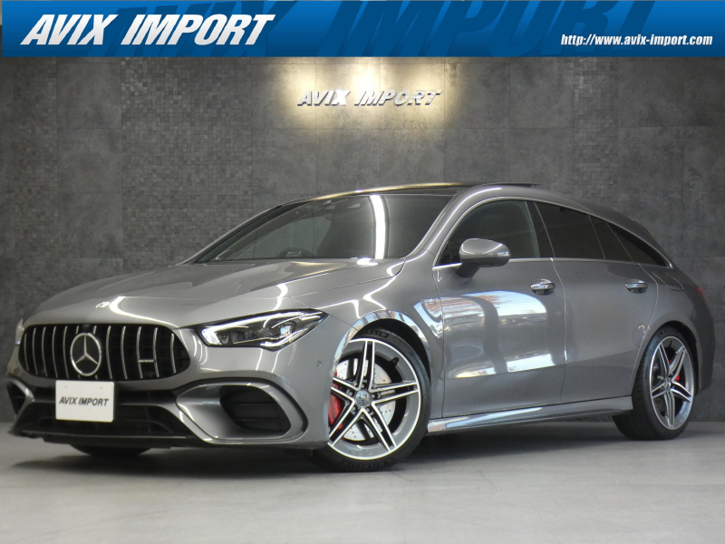 AMG CLAクラス ﾒﾙｾﾃﾞｽAMG CLA45 S 4MATIC+ SB AMGｱﾄﾞﾊﾞﾝｽﾄﾞPKG AMGﾊﾟﾌｫｰﾏﾝｽPKG 新車保証 禁煙 1ｵｰﾅｰ ﾊﾟﾉﾗﾏSR  灰黒革 RSP ﾃﾞｨｽﾄﾛ HUD 全周C AMGﾊﾟﾌｫｰﾏﾝｽｽﾃｱﾘﾝｸﾞ&ｴｸﾞｿﾞｰｽﾄS 前席M付Pｼｰﾄ&ｼｰﾄﾋｰﾀｰ&ﾍﾞﾝﾁﾚｰﾀｰ ﾅﾋﾞ MBUX ﾏﾙﾁﾋﾞｰﾑLED Pﾄﾗﾝｸ 19AW