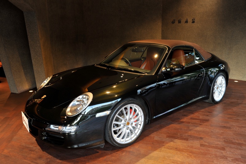 ポルシェ 911(Type997) カレラS カブリオレ スポーツエグゾースト ブラウン幌 中古車 情報 | グラーツ・オートモビール株式会社