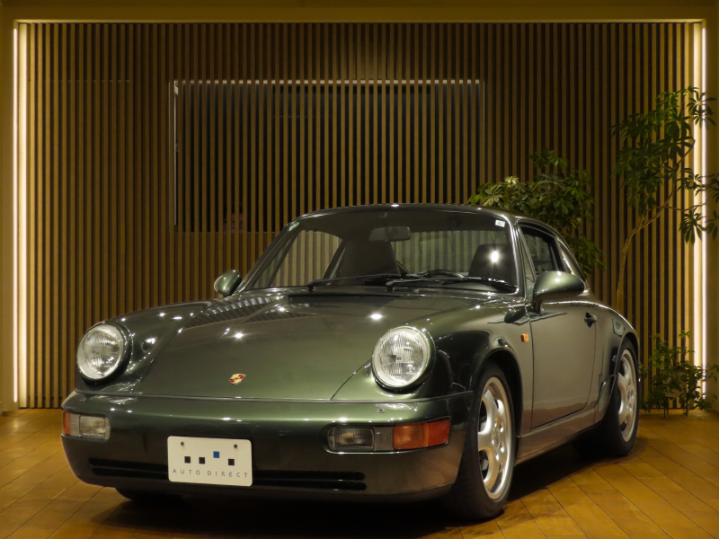 ポルシェ 911(Type964) Carrera4/5MT/定期点検記録簿/オークグリーン