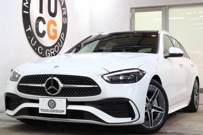 メルセデスベンツ Cクラス C200ｽﾃｰｼｮﾝﾜｺﾞﾝ AVG AMGﾗｲﾝ ﾚｻﾞｰｴｸｽｸﾙｰｼﾌﾞ&ﾍﾞｰｼｯｸ&ﾚｰﾀﾞｰｾｰﾌﾃｨPKG　ISG搭載 1ｵｰﾅｰ ｷｰﾚｽｺﾞｰ 黒本革 ﾊﾟﾉﾗﾏSR ﾍｯﾄﾞｱｯﾌﾟD MBUXﾅﾋﾞTV&ARﾅﾋﾞ ｽﾏﾎ連携 360ｶﾒﾗ PTS LEDﾗｲﾄ自動Rｹﾞｰﾄ AMGｴｱﾛ&18AW ﾘｱｱｸｽﾙｽﾃｱﾘﾝｸﾞ 9AT　2年保証