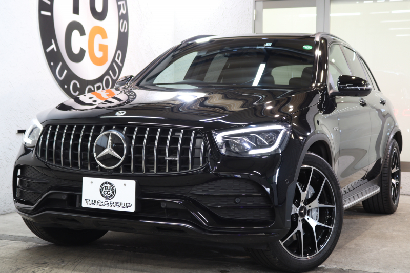 AMG GLC GLC43 4MATIC ﾚｻﾞｰｴｸｽｸﾙｰｼﾌﾞ&ﾅｲﾄ&ﾚｰﾀﾞｰｾｰﾌﾃｨPKG　後期 1ｵｰﾅｰ MEｺﾈｸﾄ ｷｰﾚｽｺﾞｰ 黒本革 ｼｰﾄﾋｰﾀｰ/ﾍﾞﾝﾁﾚｰﾀｰ ﾊﾟﾉﾗﾏSR HUD MBUXﾅﾋﾞTV BT音楽 ﾌﾞﾙﾒｽﾀｰ 360ｶﾒﾗ PTS DSRC 自動Rｹﾞｰﾄ AMGｴｱﾛ&20AW AMGﾗｲﾄﾞｺﾝﾄﾛｰﾙ+ｴｱｻｽ 9AT　2年保証
