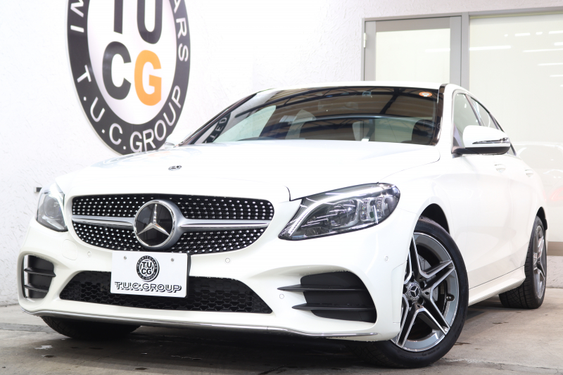 メルセデスベンツ Cクラス C200 AVG AMGﾗｲﾝ ﾚｻﾞｰｴｸｽｸﾙｰｼﾌﾞ&ﾚｰﾀﾞｰｾｰﾌﾃｨPKG　BSG搭載 後期 MEｺﾈｸﾄ ｷｰﾚｽｺﾞｰ 黒本革 ﾍｯﾄﾞｱｯﾌﾟD HDDﾅﾋﾞTV ｽﾏﾎ連携 ﾌﾞﾙﾒｽﾀｰ ﾊﾞｯｸｶﾒﾗ PTS LEDﾗｲﾄ 自動ﾄﾗﾝｸ ﾊﾝｽﾞﾌﾘｰA AMGｴｱﾛ&18AW ｴｱｻｽ 9AT　2年保証
