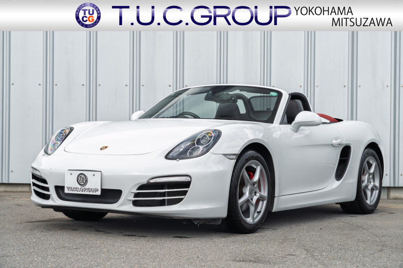 ポルシェ ボクスター(Type981) ﾍﾞｰｽｸﾞﾚｰﾄﾞ ｽﾎﾟｰﾂｸﾛﾉPKG　ﾌﾞﾗｯｸﾚｻﾞｰｲﾝﾃﾘｱ ｼｰﾄﾋｰﾀｰ&ﾍﾞﾝﾁﾚｰﾀｰ ﾚｯﾄﾞｿﾌﾄﾄｯﾌﾟ ﾅﾋﾞTV ｽﾎﾟｰﾂﾃﾞｻﾞｲﾝｽﾃｱﾘﾝｸﾞ PDLS ﾎﾞｸｽﾀｰ18ｲﾝﾁAW　2年保証