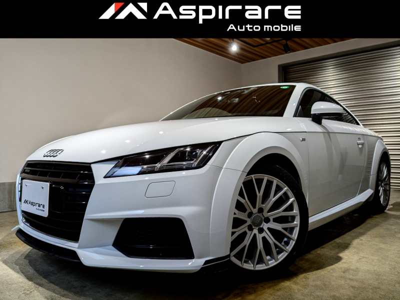 アウディ TTクーペ 2.0 TFSI クワトロ Sラインパッケージ　バーチャルコックピット　リアカメラ　マトリクスLEDヘッドライト　アウディドライブセレクト　18インチアルミホイール