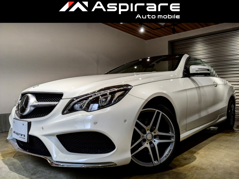 メルセデスベンツ Eクラス E250カブリオレ　 AMGスポーツPKG  コンフォートPKG　レッドレザーシート　アクティブクルーズコントロール　HDDナビTV　全方位カメラ　エアスカーフ　エアキャップ