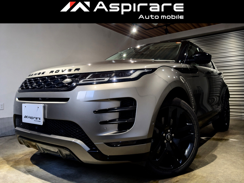 ランドローバー レンジローバー EVOQUE R ダイナミック SE P250　パノラマガラスルーフ　ブラックパック　タッチPRO　アダプティブクルーズコントロール　ブラインドモニター　OP21インチAW　デジタルインナーミラー　ホワイト×ブラックレザー　CarPlay対応　全方位カメラ