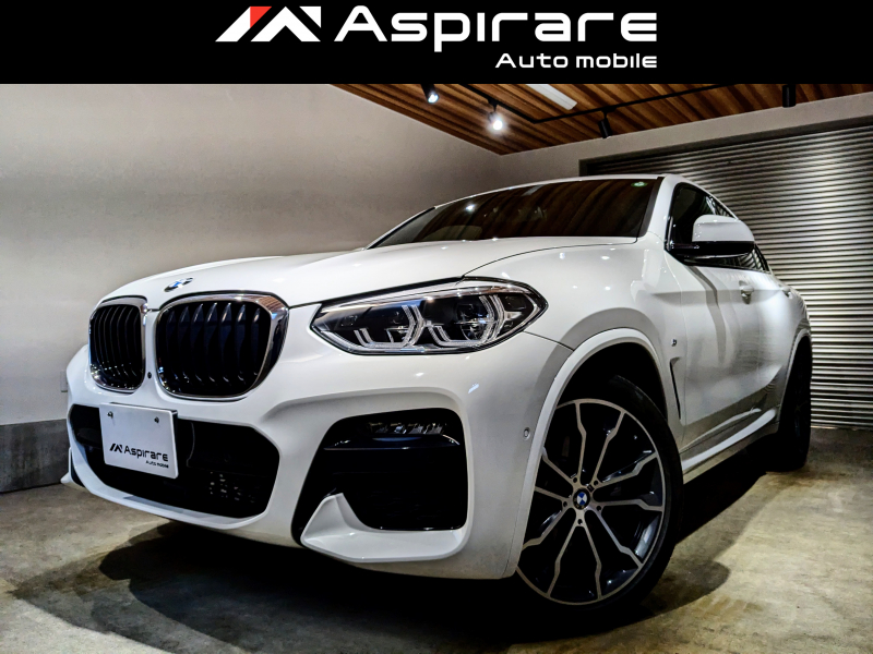 BMW X4 xDrive20d Mスポーツ　ブラックレザー　シートベンチレーション　OP20インチアルミホイール　LEDヘッドライト　ドライビングアシストプラス　ヘッドアップディスプレイ