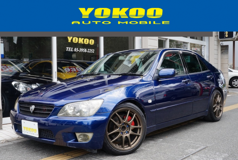 トヨタ アルテッツア RS200 リミテッドⅡ　TEIN車高調　柿本マフラー　WORK17AW