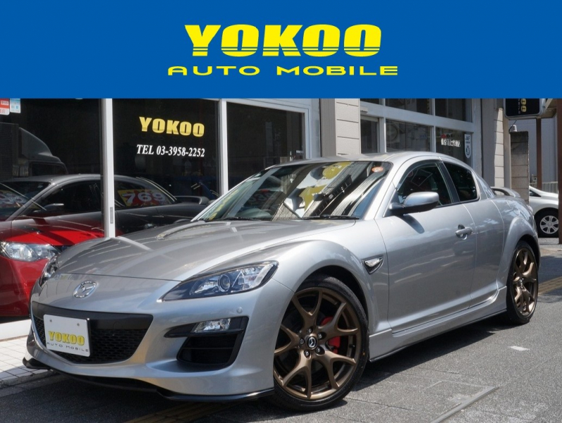 マツダ RX-8 スピリットR　オプションBOSEサウンド　純正BBS19インチアルミ　純正レカロシート　6速　最終モデル