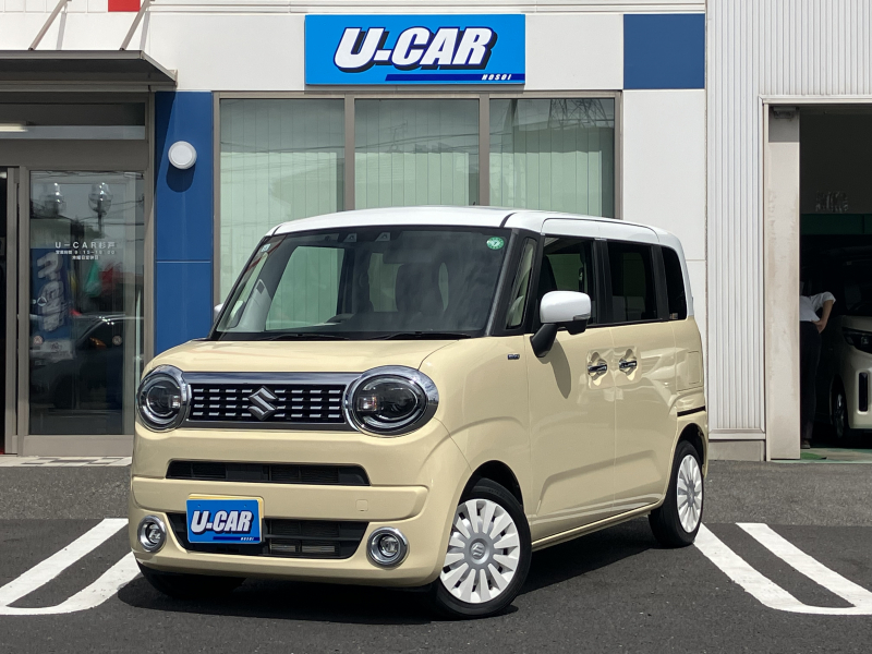 スズキ ワゴンRスマイル ハイブリッドX　純正ナビ・フルセグTV・両側パワースライドドア・ETC・衝突軽減ブレーキ・LEDライト・スマートキー・プッシュスタート・禁煙車