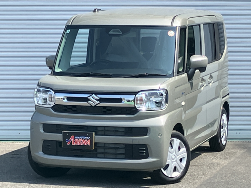 スズキ スペーシア HYBRID X　4WD　届出済未使用車