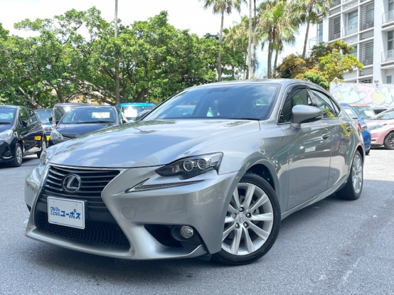 レクサス IS IS300h　純正メーカーナビ　クリアランスソナー　前後ドライブレコーダー　レーダークルコン　　ETC