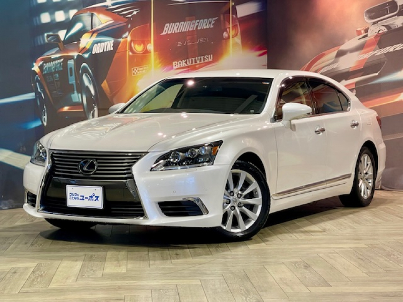 レクサス LS 460　バージョンC　後期型　OP5年保証対象車　レクサスメーカーナビ（CD／DVD／BT／USB／AUX／フルセグTV）バックカメラ　ブラックレザーシート　前席メモリー機能付きパワーシート／エアベンチレーションシート