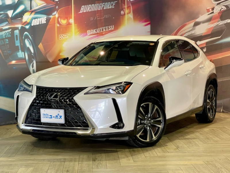 レクサス UX UX200　バージョンL　OP10年保証対象車　レクサスメーカーナビ（CD／DVD／BT／USB／AUX／フルセグTV）パノラミックビューモニター　レクサスセーフティ＋　BSM　ホワイトレザーシート　前席エアベンチレーション