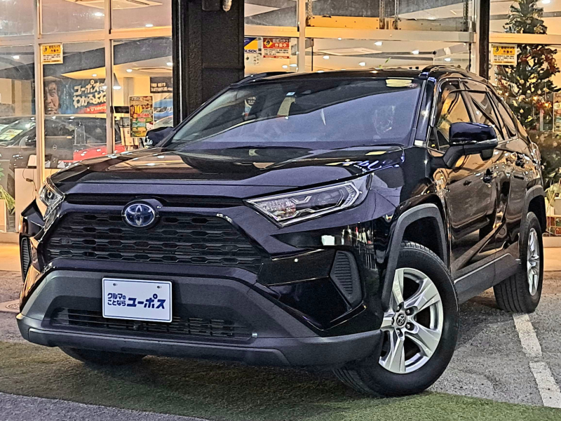 トヨタ RAV4 ハイブリッド X  OP10年保証対象車 トヨタセーフティセンス 純正9インチナビ コーナーセンサー ETC