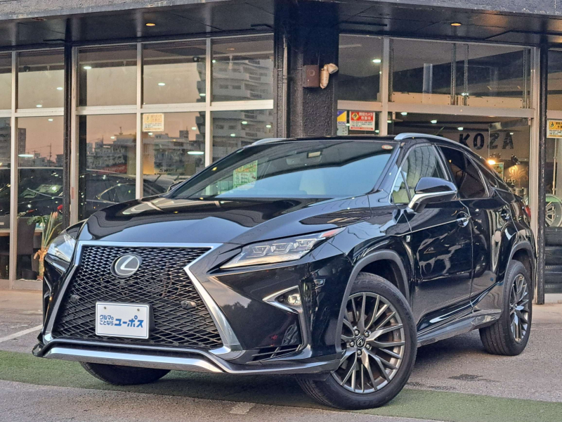 レクサス RX 200t Fスポーツ　OP5年保証対象車　レザーシート　純正20インチアルミ　パワーシート　パワーバックドア　ETC
