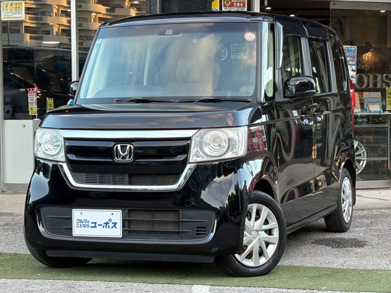 ホンダ N-BOX G・Lターボホンダセンシング　ワンオーナー　県内買取直販車両！　走行距離31，583km　純正SDナビ　ホンダセンシング　ETC車載器　純正14インチホイール　LEDヘッドライト