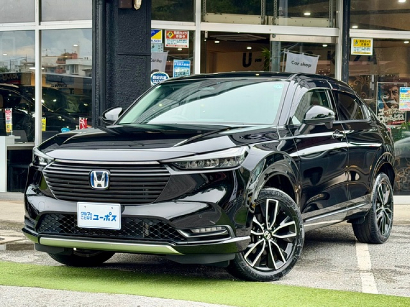 ホンダ ヴェゼル HV　eHEV　Z　OP10年保証対象車　純正ナビ　パワーバックドア　ハーフレザー　ドラレコ前後　コーナーセンサー