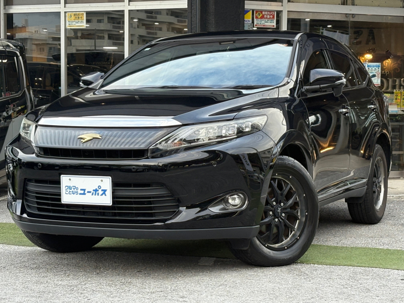 トヨタ ハリアー エレガンス　県内買取直販車両！　ハーフレザーシート　ALPINE・EX900ナビ　ドラレコ　ETC車載器