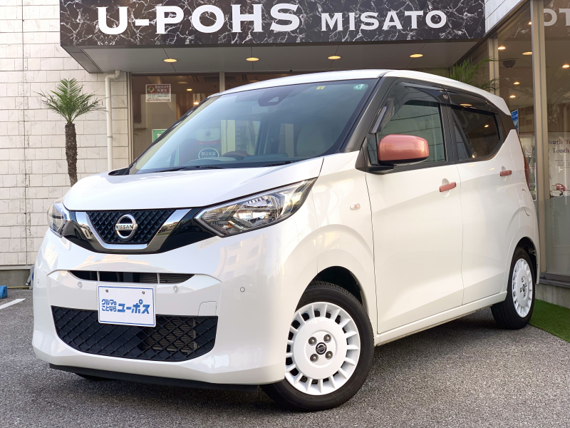 日産 デイズ ボレロ　X　OP5年保証対象車　衝突被害軽減ブレーキ　コーナーセンサー　バックカメラ　ハーフレザーシート　純正14インチアルミホイール　オートライト　ステアリングスイッチ　シートリフター　プッシュスタート