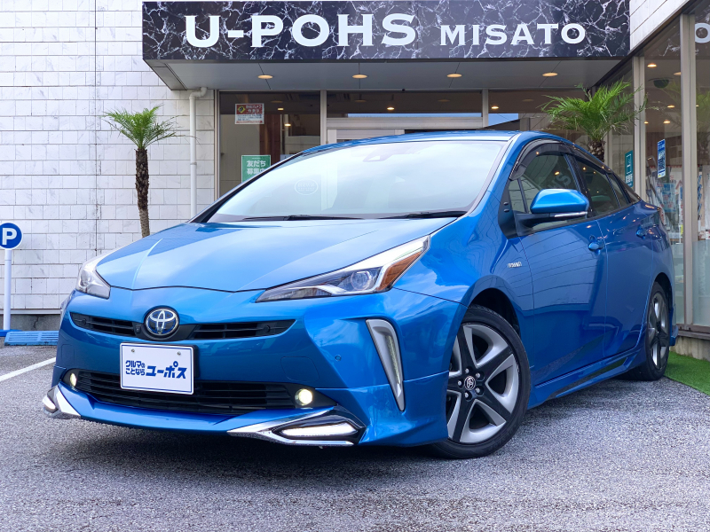 トヨタ プリウス S　ツーリングセレクション　OP10年保証対象車　フルエアロ　360°カメラ　コーナーセンサー　ETC車載器　オートハイビーム