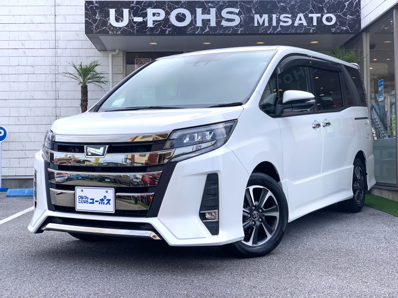 トヨタ ノア Si　ダブルバイビー　OP5年保証対象車　両側パワースライドドア　ハーフレザーシート　トヨタセーフティーセンス　ドラレコ　ETC　クルーズコントロール　アイドリングストップ　オートリトラミラー　オートハイビーム