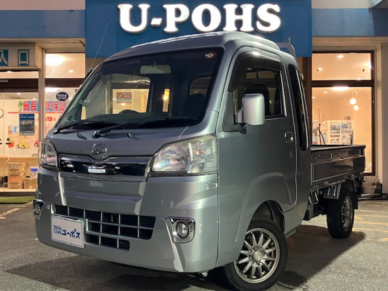 ダイハツ ハイゼットトラック ジャンボ　4輪駆動　5速マニュアル　社外ナビ　社外オーディオ　ETC　パワーウィンドウ