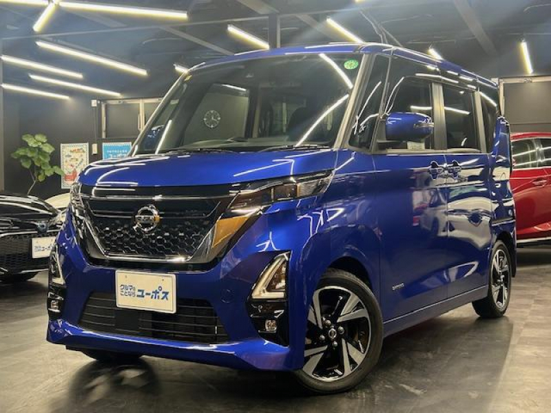 日産 ルークス ハイウェイスター　Gターボプロパイロットエディション OP10年保証対象車両　両側パワースライドドア（ハンズフリー）プロパイロット　エマージェンシーブレーキ　アラウンドビューモニター　クリアランスソナー　電動パーキングブレーキ