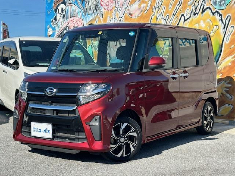 ダイハツ タントカスタム カスタムX　OP5年保証対象車　スマートアシスト　両側パワースライドドア　ドライブレコーダー　アイドリングストップ　純正14インチアルミホイール