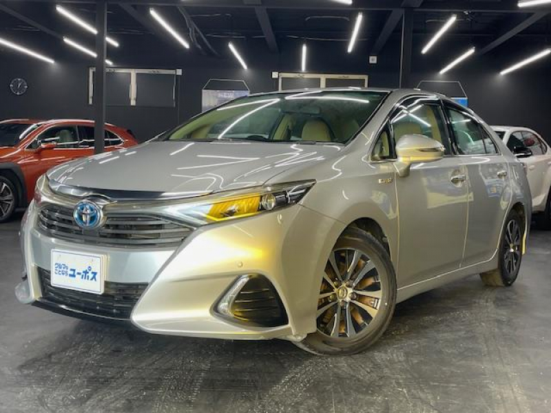 トヨタ SAI S　純正SDナビ（CD／DVD／Bluetooth／フルセグ）バックモニター　コーナーセンサー　パワーシート　ステアリングスイッチ　ダブルエアコン　LEDヘッドライト　ETC