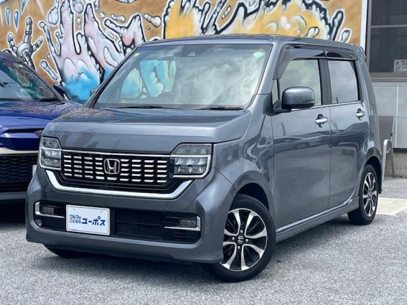 ホンダ N-WGN カスタムLホンダセンシング　OP10年保証対象車　純正メモリーナビ（CD／DVD／Bluetooth／フルセグ）バックカメラ　ドライブレコーダー　ホンダセンシング　クリアランスソナー　電子パーキング　オートライト　ETC