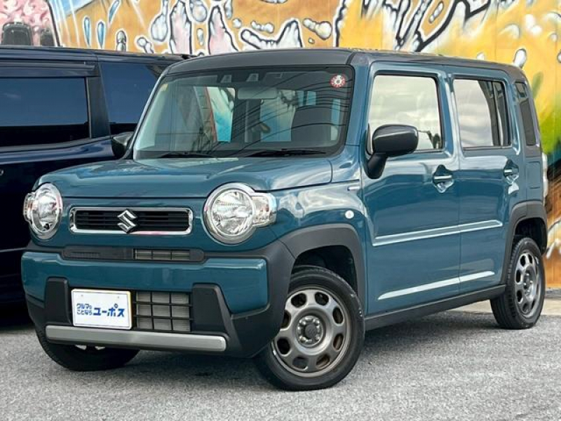 スズキ ハスラー ハイブリッドG　OP10年保証対象車両　スズキセーフティーセンス　クリアランスソナー　シートヒーター　アイドリングストップ　ステアリングスイッチ　オーディオレス　ETC