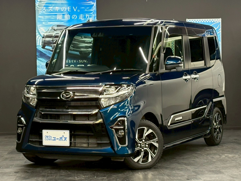 ダイハツ タント カスタムXS　セレクション　OP10年保証対象車　クリアランスソナー　ハーフレザーシート　両側パワースライドドア　シートヒーター