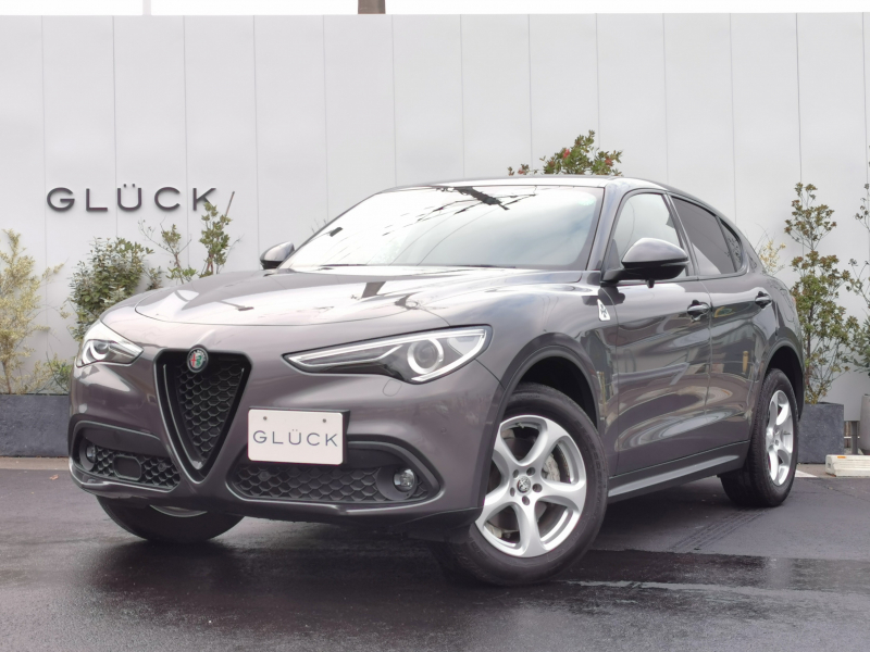 アルファロメオ ステルヴィオ 2.2 ターボ ディーゼル Q4 スプリント　ワンオーナー 禁煙 ACC 赤革 D.N.Aシステム ナビ フルセグ バックカメラ パドルシフト BSM LDM FCW リアクロスパスディテクション 衝突軽減 メモリー付電動シート シートヒーター ETC 18インチAW